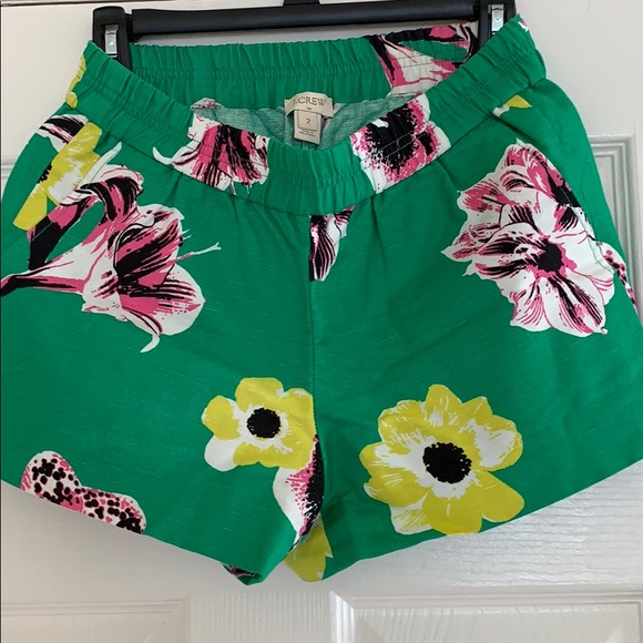 J. Crew Pants - COPY - J.Crew floral print shirts, sz 2